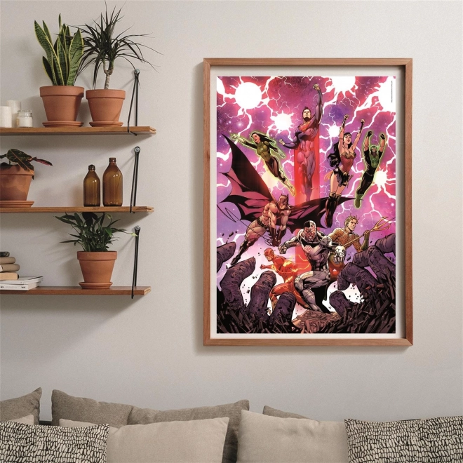 Puzzle 1000 elementów Compact DC Comics Liga Sprawiedliwości (Justice League)