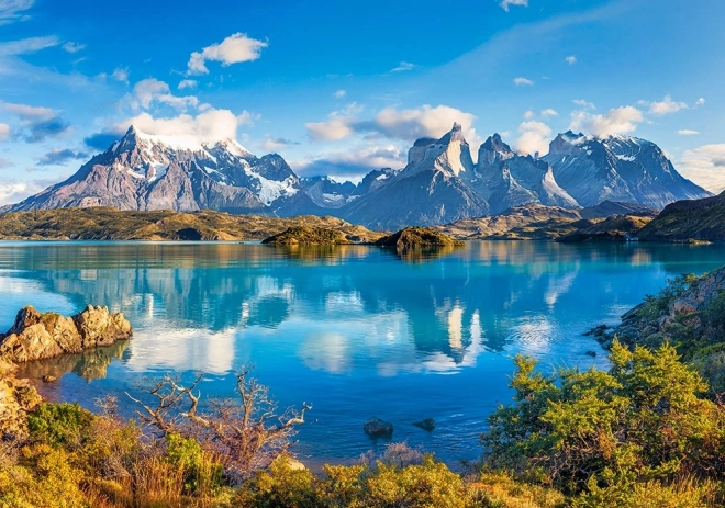 Puzzle 500 elementów Góry Torres del Paine Patagonia Chile