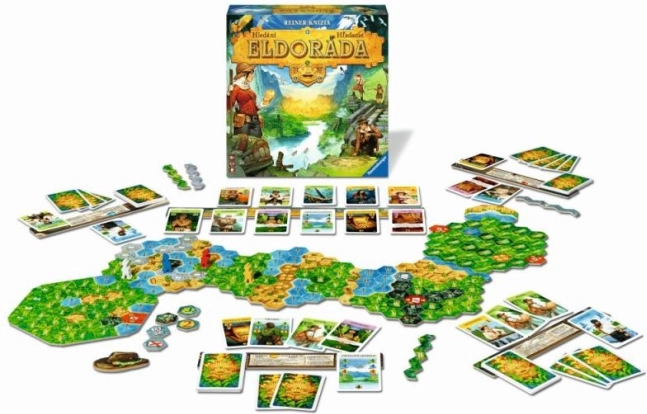 Wyprawa do Eldorado – przygodowa gra planszowa z deck‑buildingiem