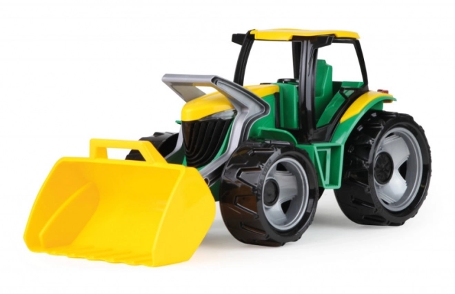 Dziecięcy traktor z łyżką Zielono-Żółty