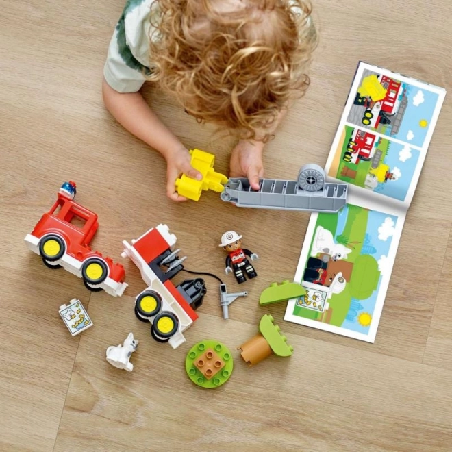LEGO® DUPLO® 10969 Wóz strażacki