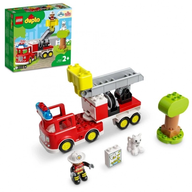 LEGO® DUPLO® 10969 Wóz strażacki