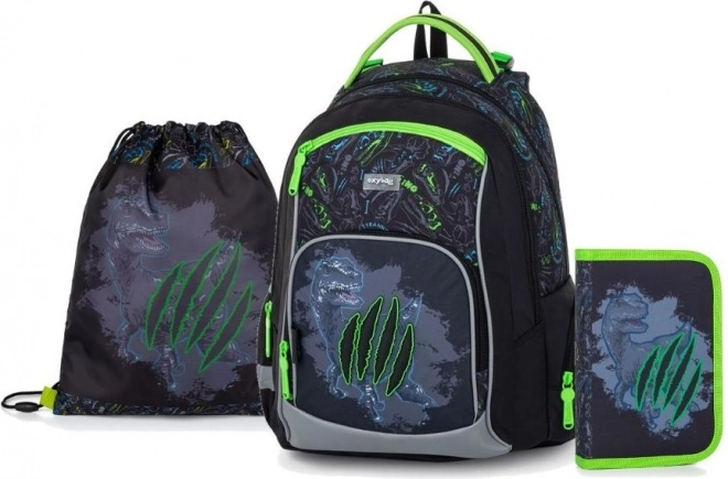 OXYBAG Zestaw szkolny 3 sztuki OXY GO Dino