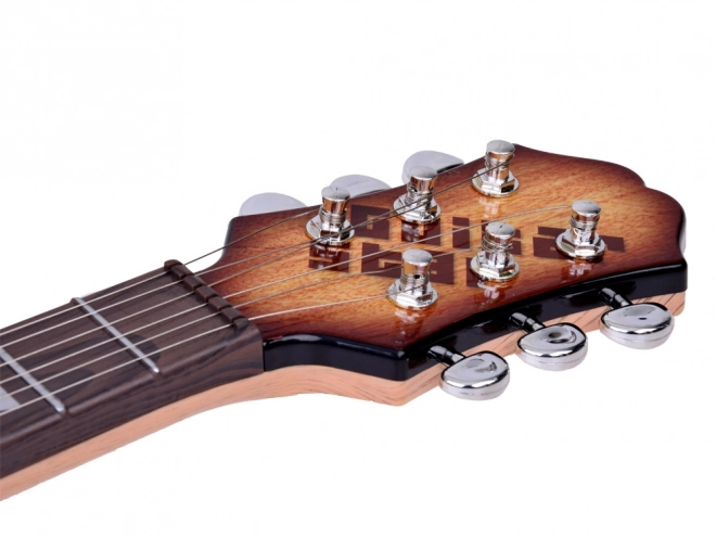 Elektryczna gitara z mikrofonem i wzmacniaczem dla dzieci karaoke