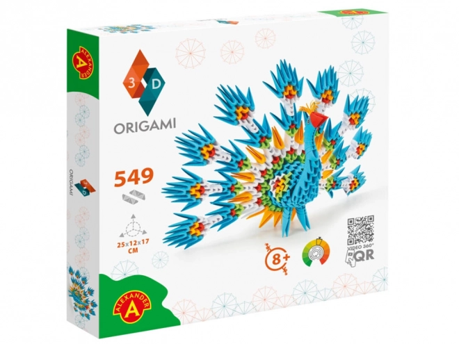 Kreatywne Origami 3D Paw od Alexandera