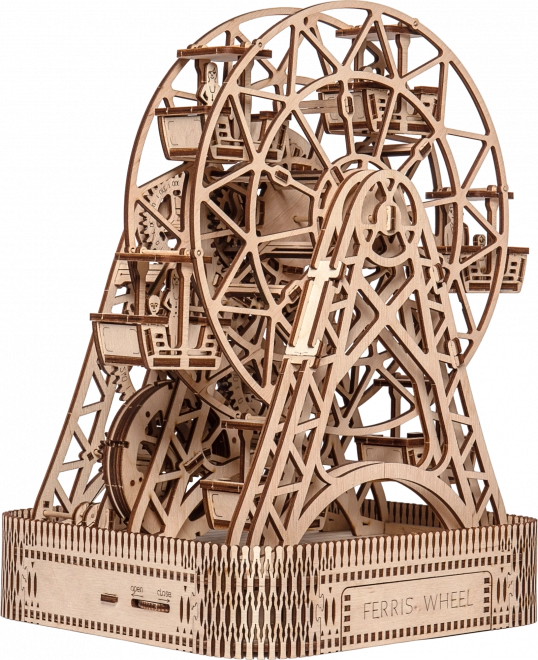 Drewniany model diabelskiego młyna WOODEN CITY