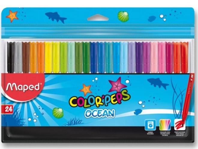 MAPED Fixy Color'Peps Ocean 24 szt.