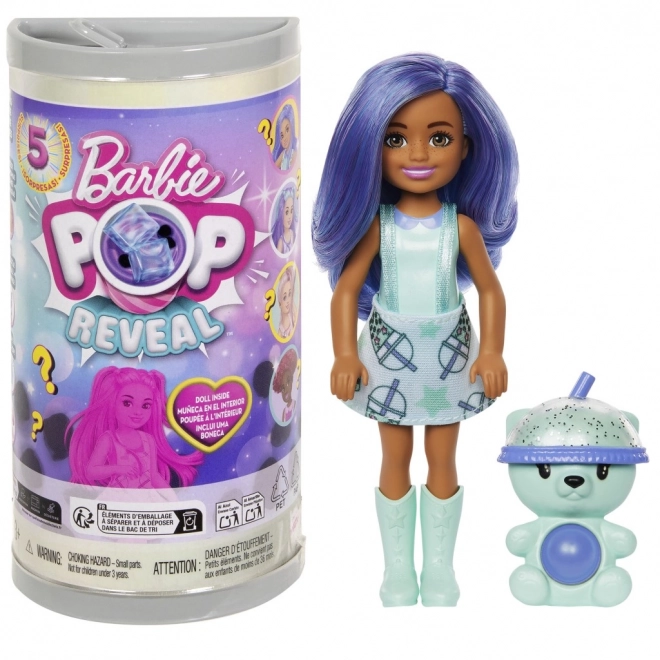 Lalka Barbie Pop Reveal Chelsea Bubble Tea