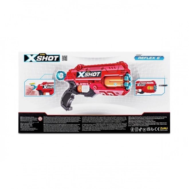 Pistole X-Shot Reflex 6 (12 strzałek)