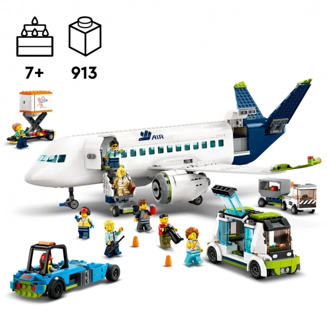 Lego City samolot pasażerski