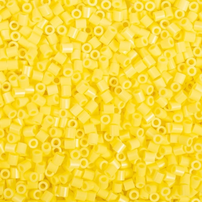 Koraliki do prasowania pastelowe żółte 1000 szt.