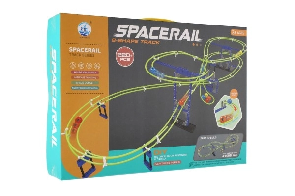 Kulodrom spacerail plastikowy 220 sztuk w pudełku 39x28x7cm