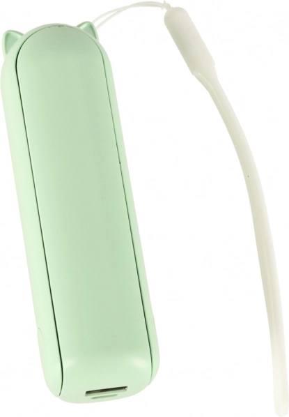 Mini przenośny składany USB wentylator zielony