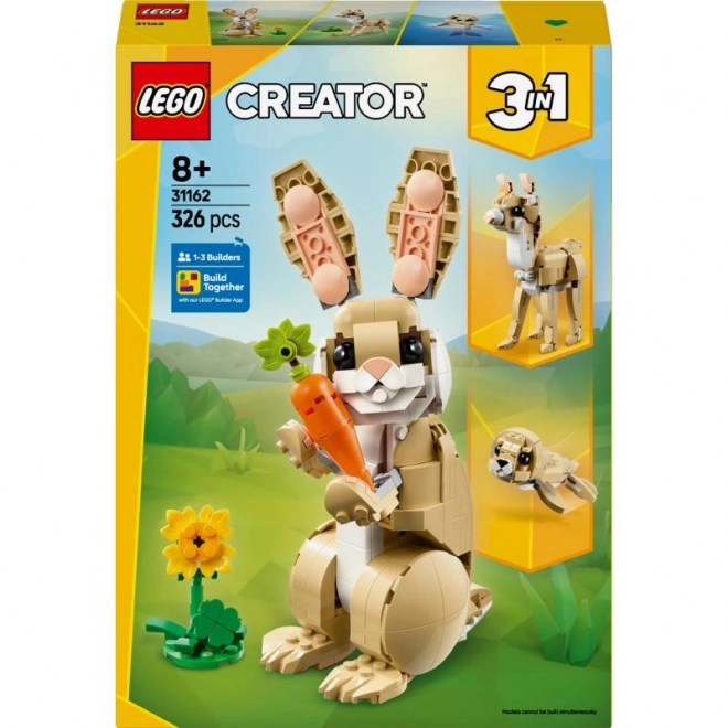LEGO Creator Uroczy królik 3w1