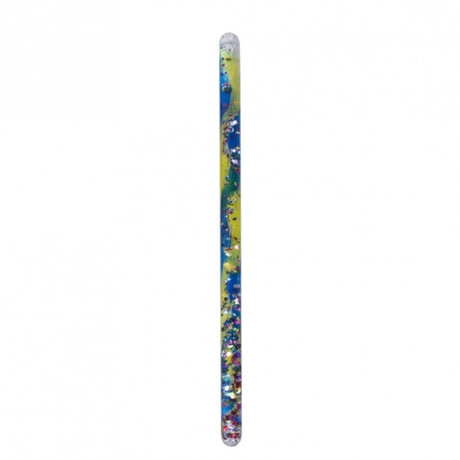 Bigjigs Toys Spiralna czarodziejska różdżka 1 szt. – Niebiesko-żółta