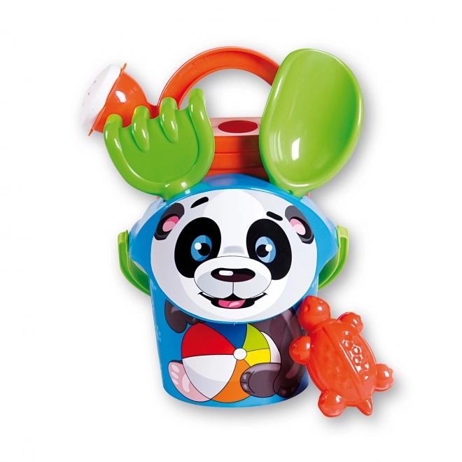 Androni Zestaw do piasku panda z konewką - mały
