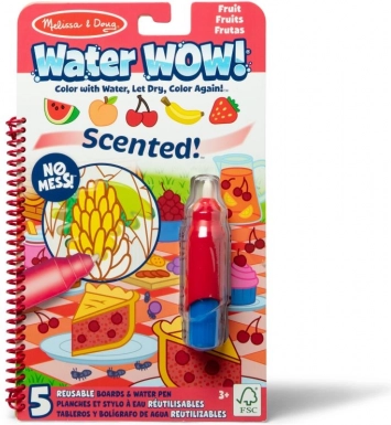 Wodne kolorowanki Water WOW! pachnące – owoce