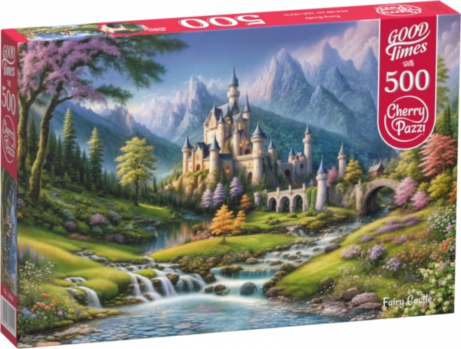 Puzzle Bajkowy zamek 500 elementów Cherry Pazzi