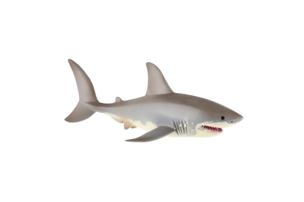 Rekin biały zootypowy plastik 17cm w woreczku