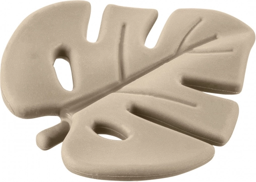 Silikonowy gryzak Leaf, Sand Beige
