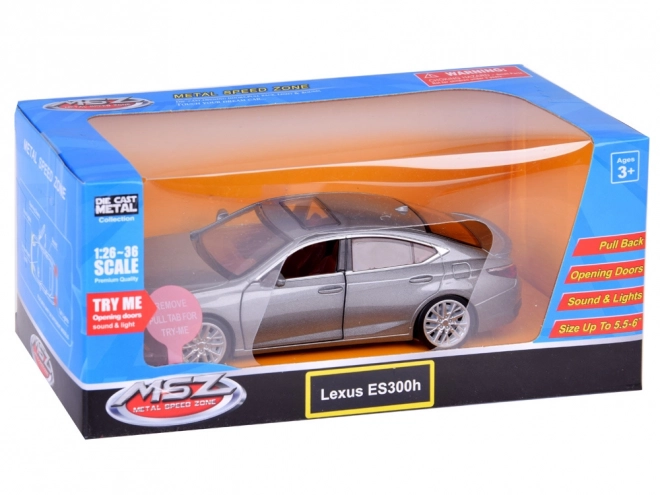 Model samochodu Lexus ES300h 1:35 z oświetleniem i dźwiękiem