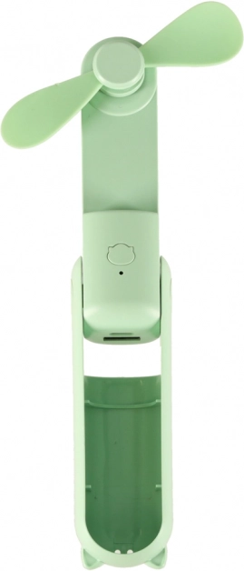 Mini przenośny składany USB wentylator zielony