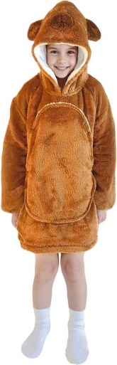 Ciepły sherpa fleece w środku