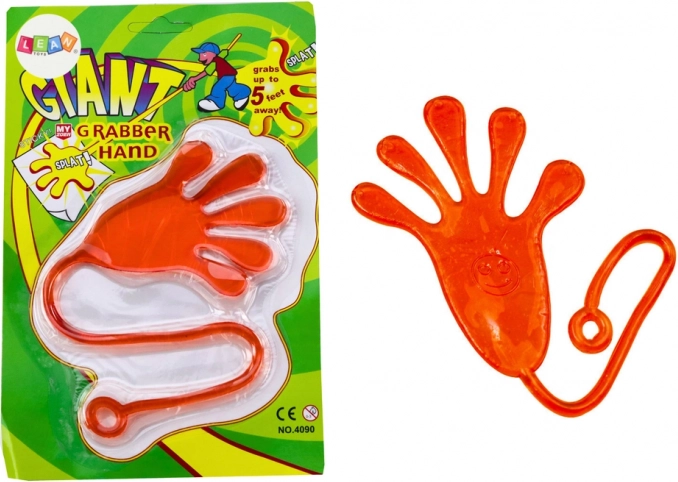 Lepka Handle Elastyczny Glut Slime Pomarańczowy