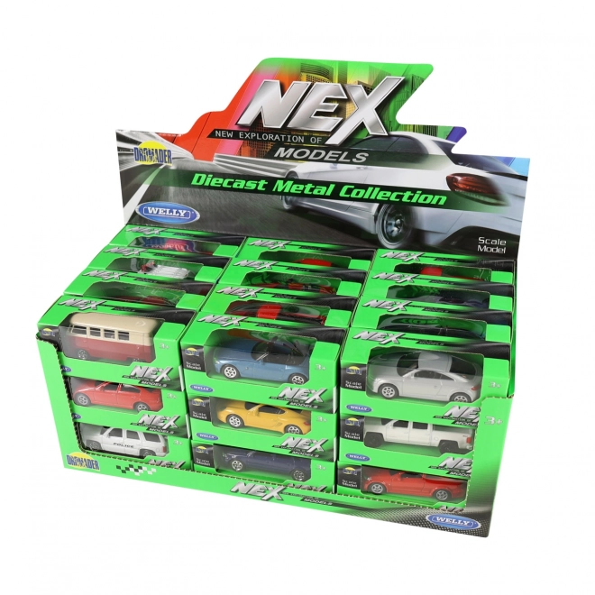 WELLY MODELY Samochód 1:60 mix
