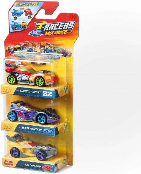 T-Racers Mix 'N Race samochody 3 szt.