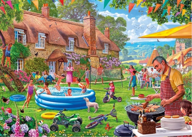 GIBSONS Puzzle Letnie dni 1000 elementów