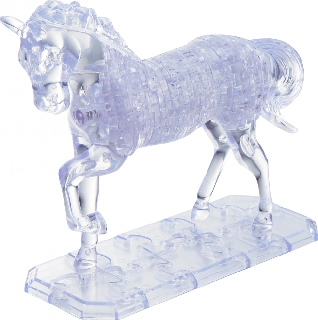 Układanka 3D Crystal puzzle Koń 100 elementów