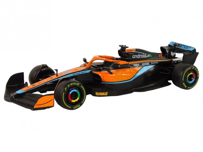 R/C wyścigowy samochód McLaren F1 1:18 pomarańczowy
