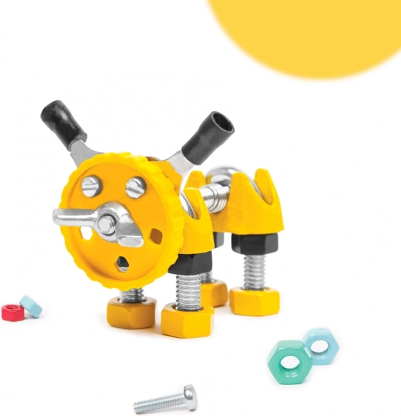 the offbits zestaw konstrukcyjny puppybit – kreatywne mechaniczne szczenię