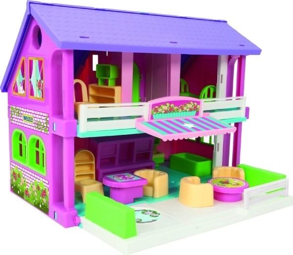 Domek do zabawy plastikowy 40x35cm w pudełku Wader