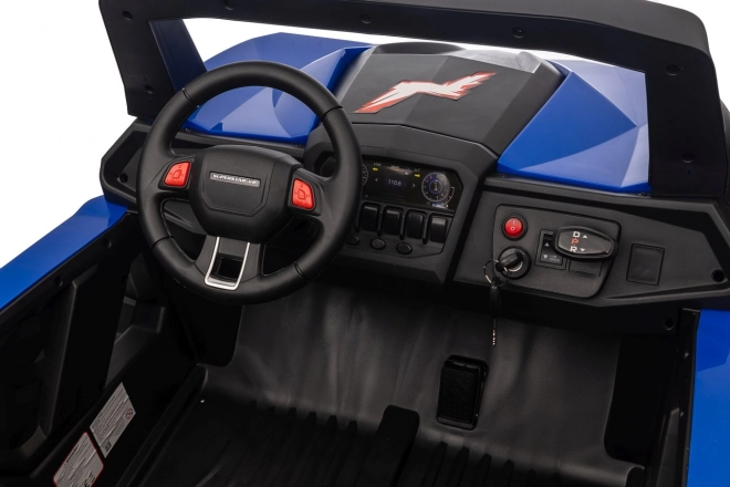 Dziecięcy elektryczny buggy UTV-MX niebieski