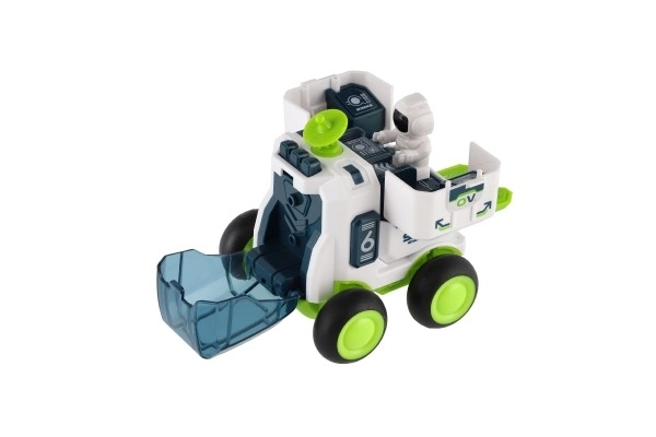 Auto kosmiczne plastikowe 8x9cm na bezwładności, 2 kolory