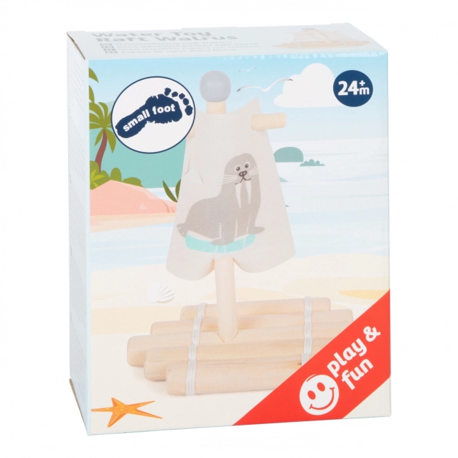 Small Foot Zabawka do wody - tratwa mors