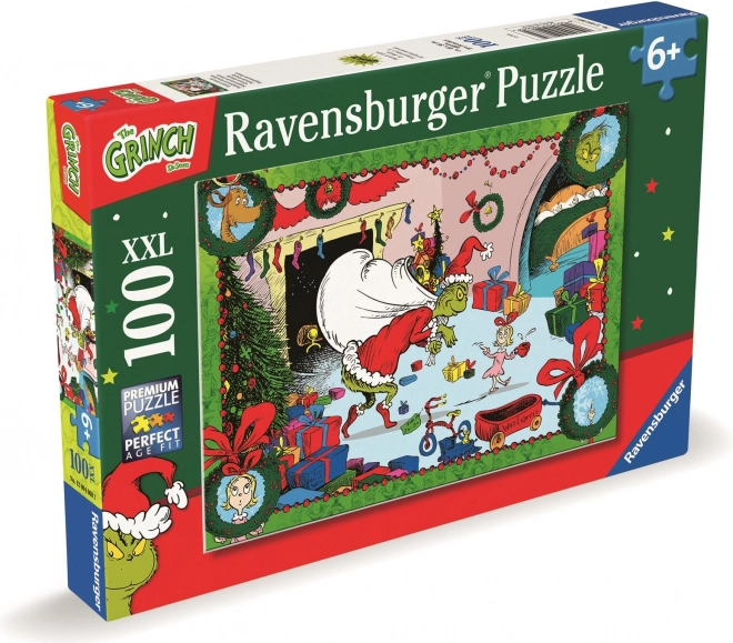 Puzzle Grinch 100 elementów