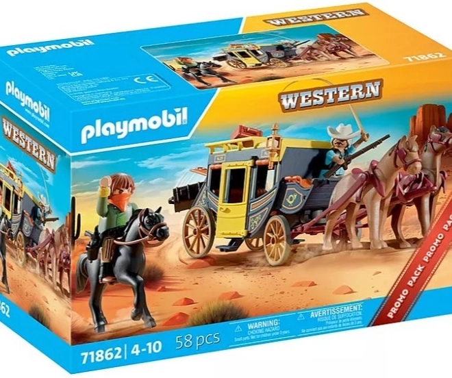 Playmobil Diligencja – napadnięcie na Dzikim Zachodzie