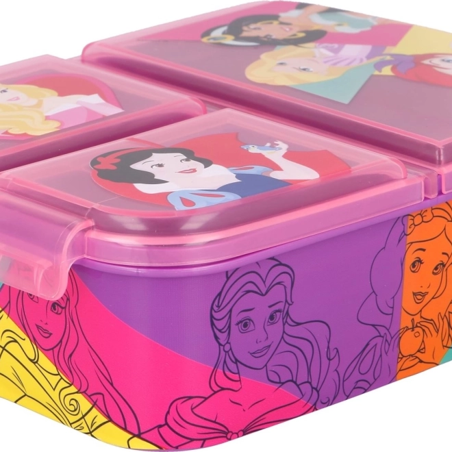 Pudełko śniadaniowe multi DISNEY Księżniczki z przegródkami