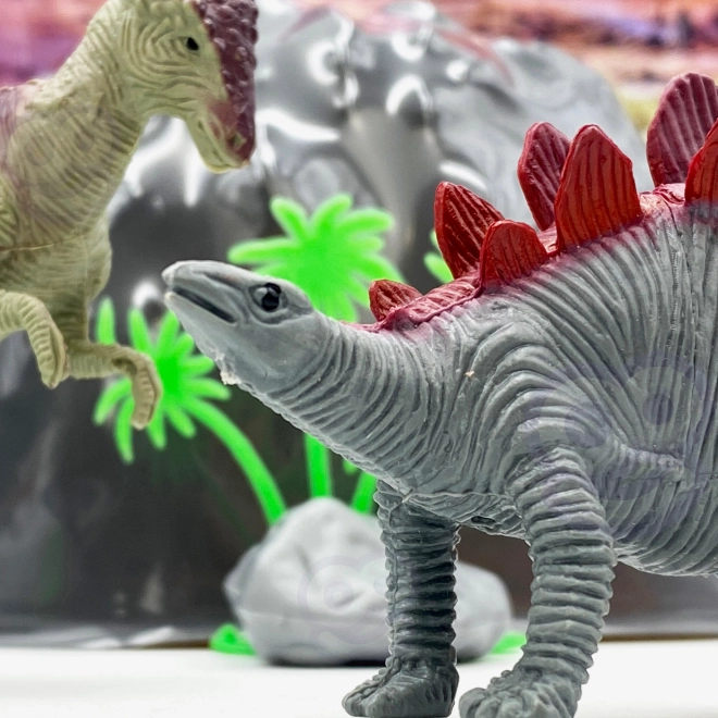 Zestaw figurek Dinozaurów 34 szt. WOOPIE