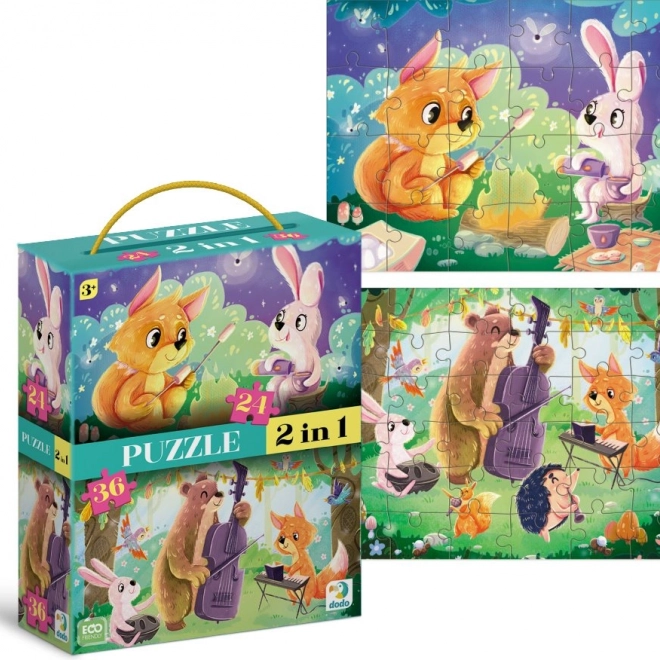 DODO Puzzle Letnie wieczory 2w1