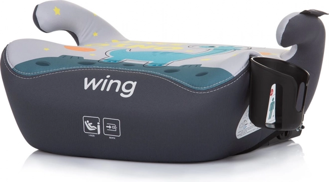 CHIPOLINO Podkładka Wing i-Size 125-150cm Isofix, Space Dino