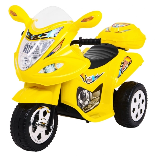 Trójkołowiec BJX-088 motocykl elektryczny + dźwięki + światła – Žlutá