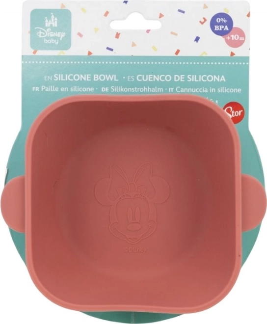 Silikonowa miseczka z przyssawką Minnie