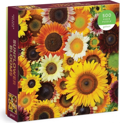 GALISON puzzle kwiaty słoneczników – 500 elementów