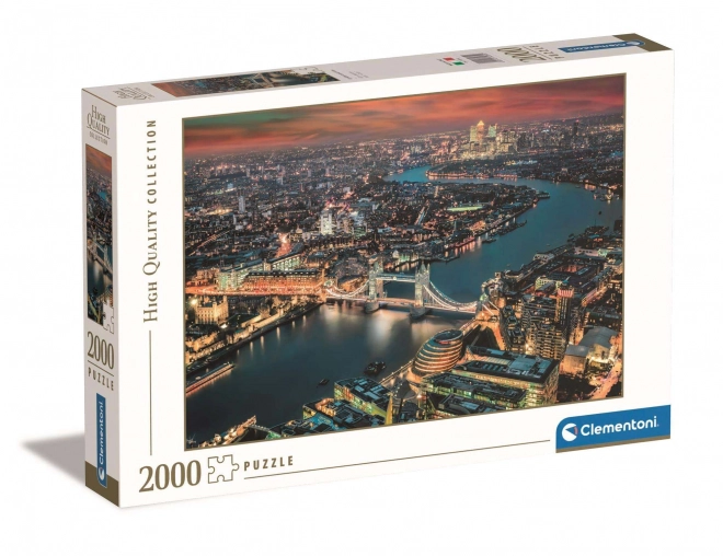 Puzzle 2000 elementów Londyński widok z lotu ptaka