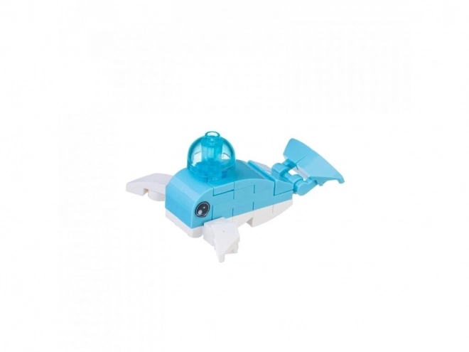 Mini zestaw konstrukcyjny Wieloryb od L-W Toys