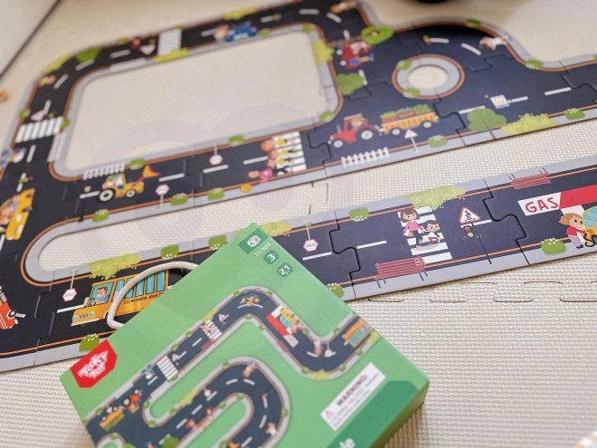 Tooky Toy Autopaska Puzzle